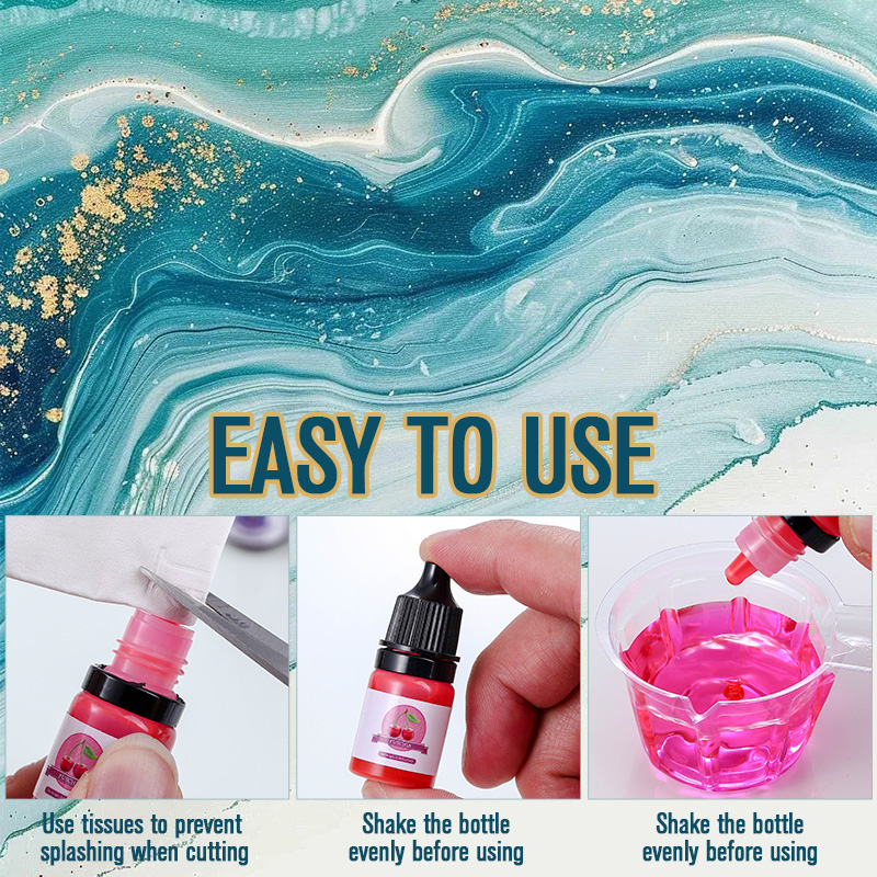 Epoxy Resin Color Pigment 24 V - Gold Foil Flakes ulasan dan harga