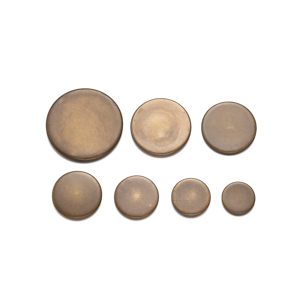20pcs Antique Bronze Flat Roun - Bezels Set Pendant ulasan dan harga