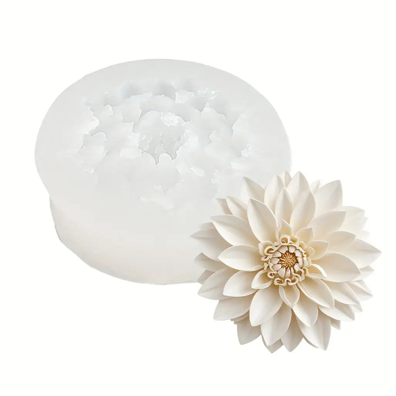 Lotus Flower Silicone Mold，For - Resin Craft Ideas ulasan dan harga