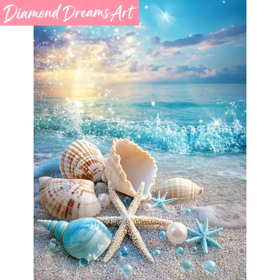 Frameless, Beach Shell Diamond - Resin Craft For Beginners ulasan dan harga