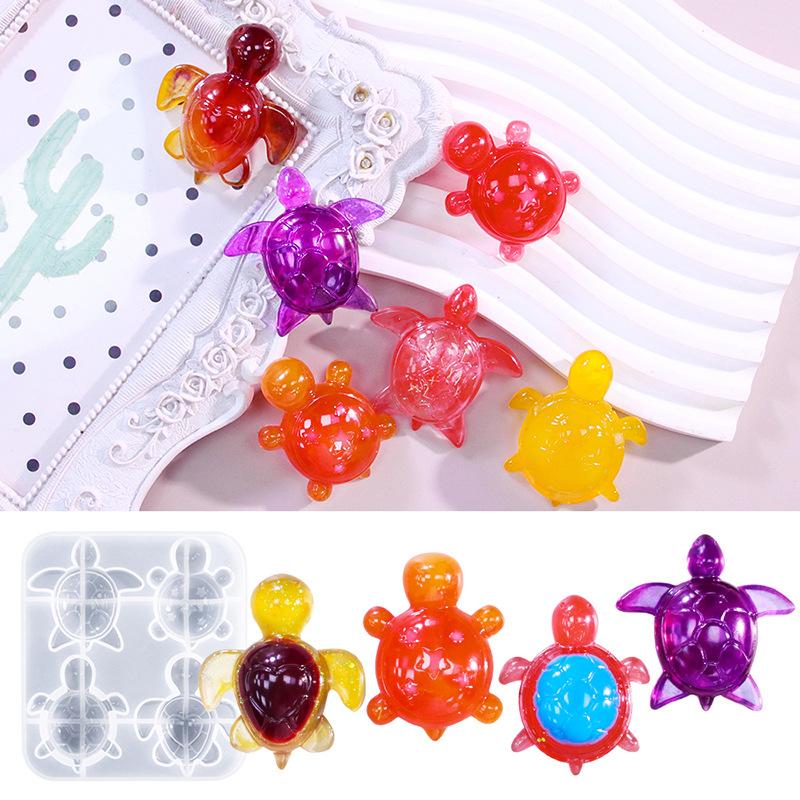 Four Turtles Plaster Silicone  - Gold Foil Flakes ulasan dan harga