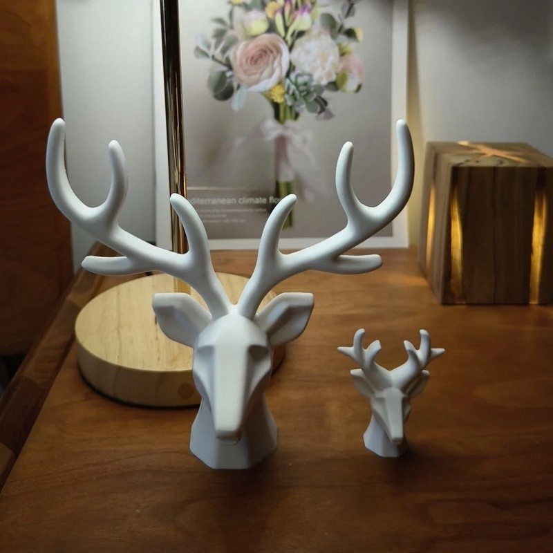 2 Pieces of Deer Antlers Ornam - Resin Craft Ideas ulasan dan harga