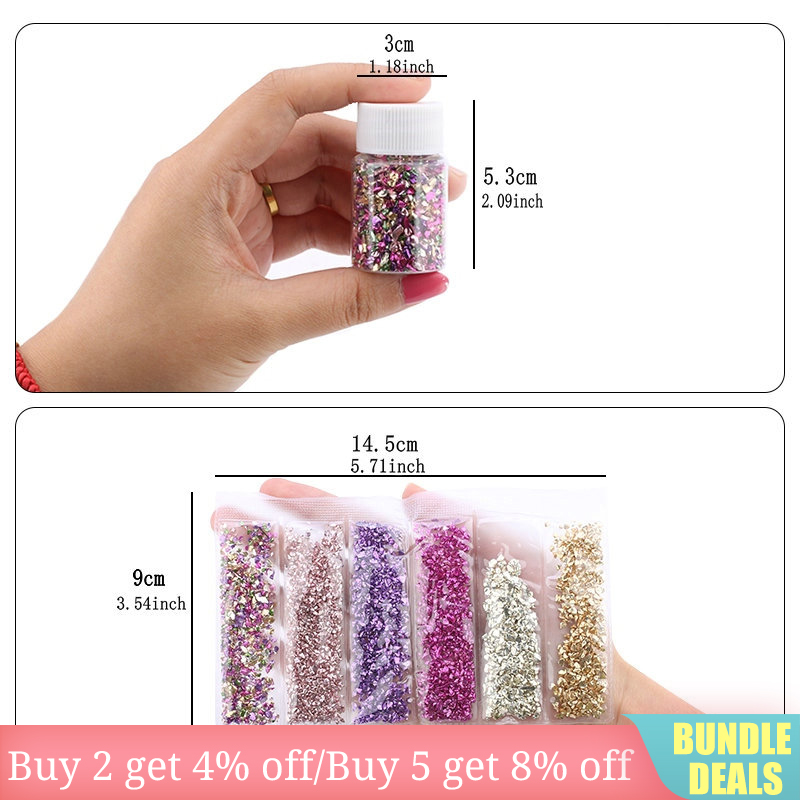 Epoxy Resin Colorful Metallic  - Gold Foil Flakes ulasan dan harga