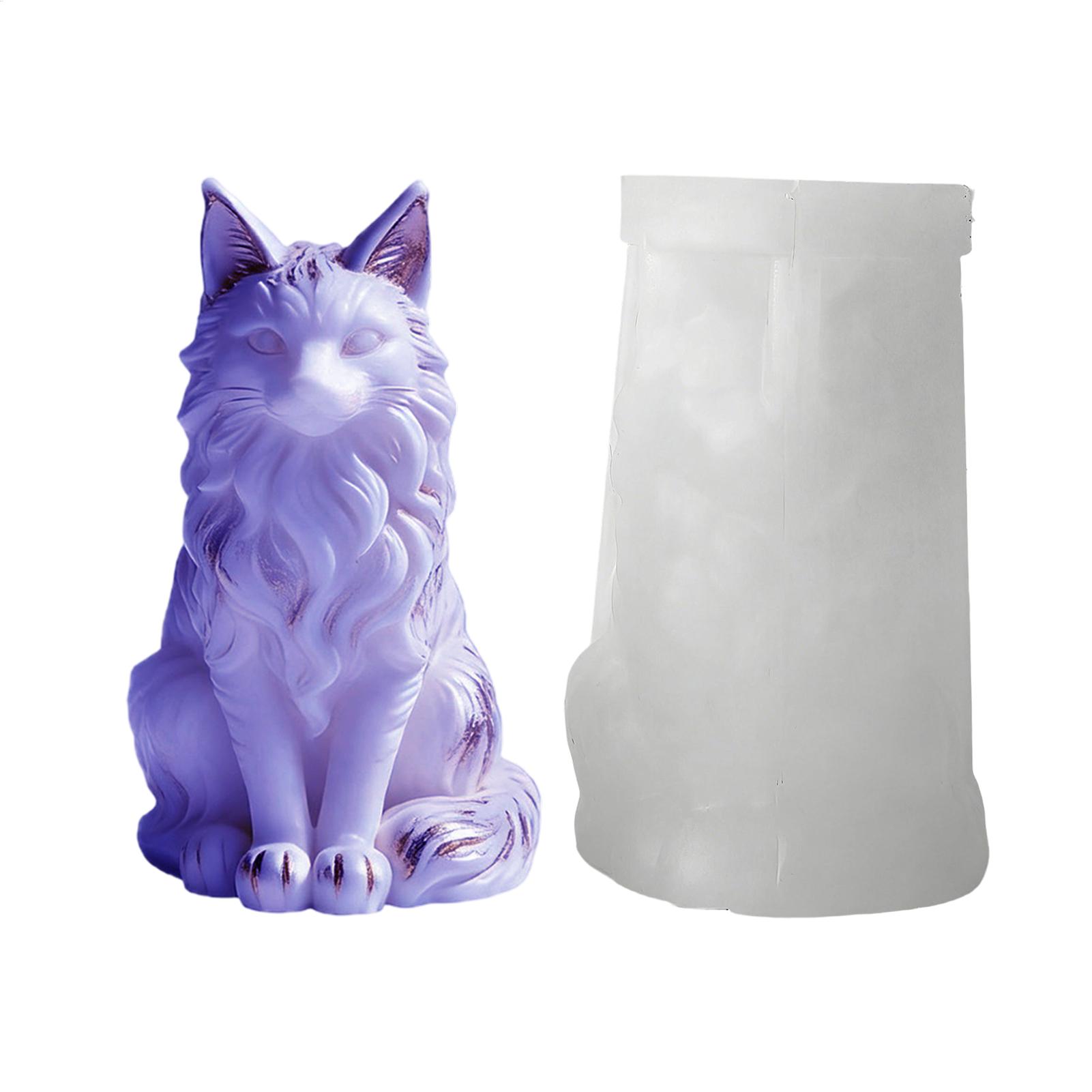 Cat Resin Mold | Sitting Cat S - Resin Craft Workshop ulasan dan harga