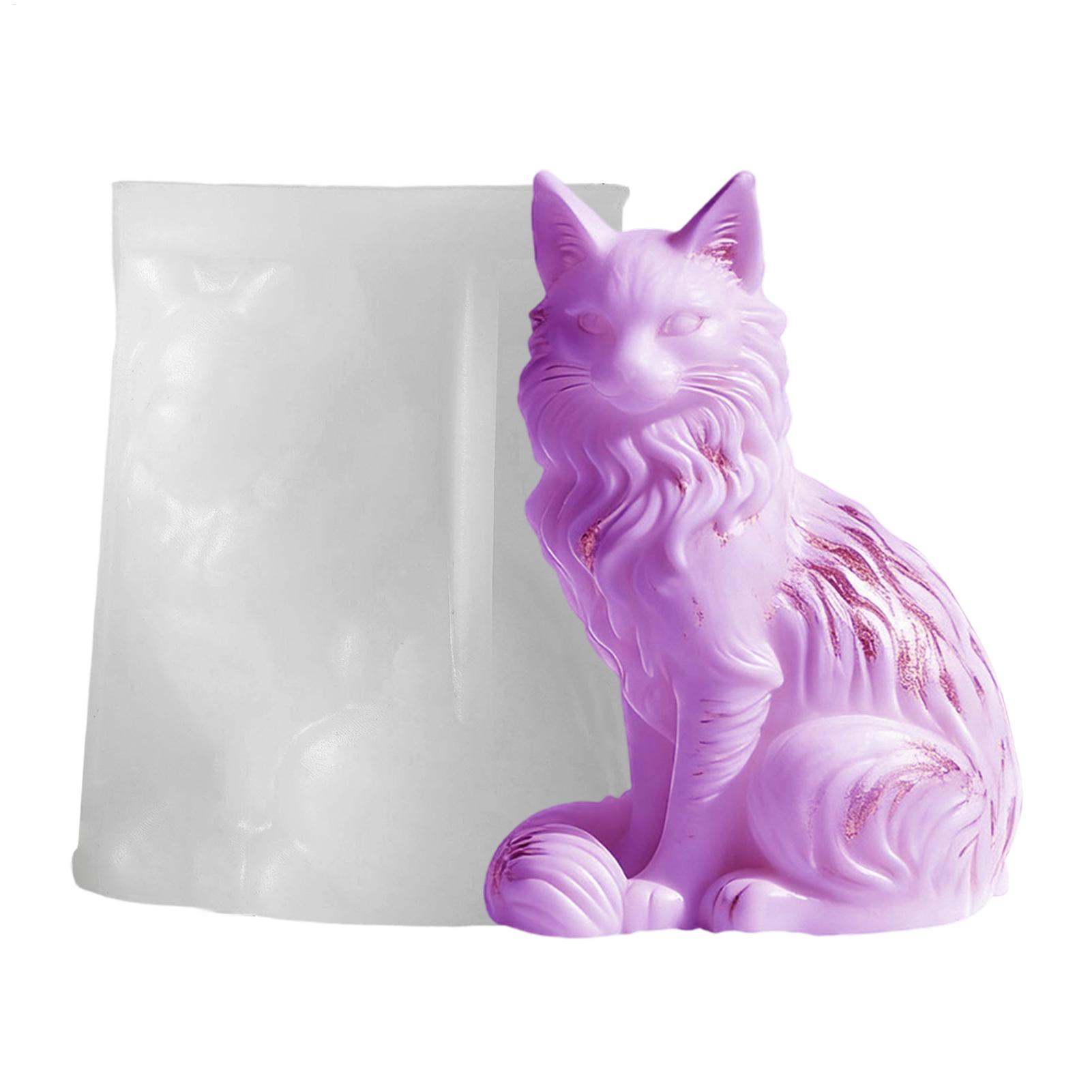 Cat Resin Mold | Sitting Cat S - Resin Craft Workshop ulasan dan harga