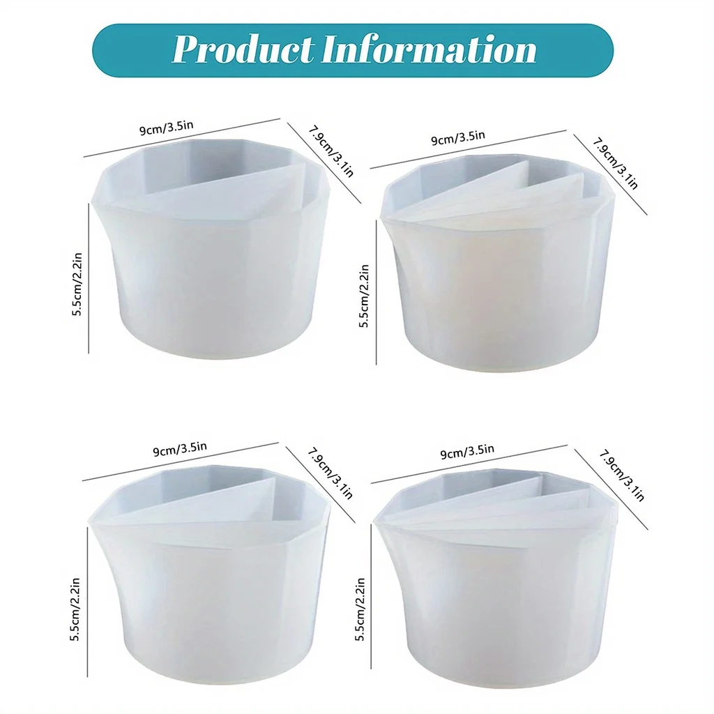 Color Mixing Split Cup For Pou - Mixing Cup Silicone ulasan dan harga
